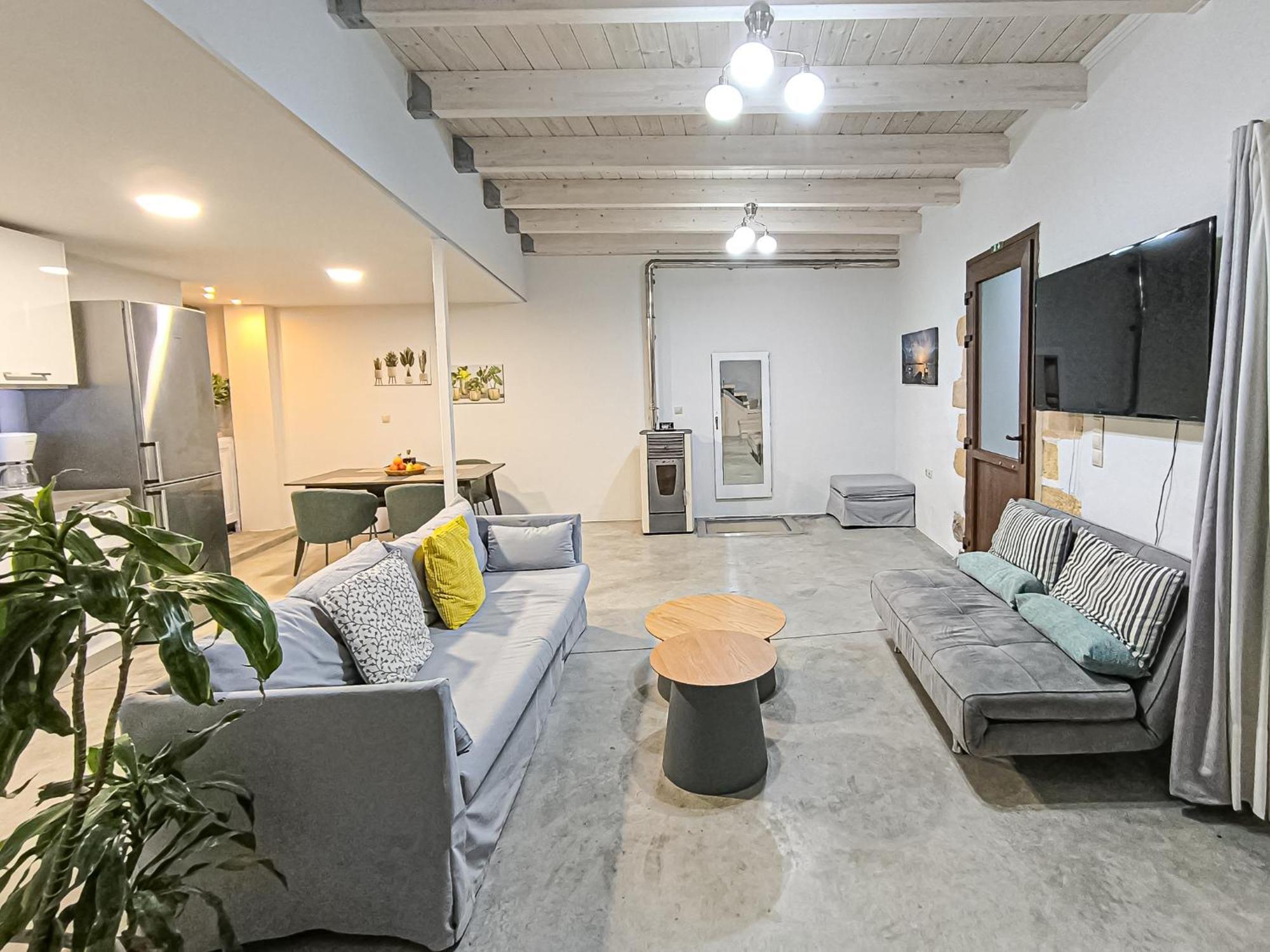 Charming Old Tannery House With Spacious Veranda And Stunning Sea View! Chania  Екстер'єр фото