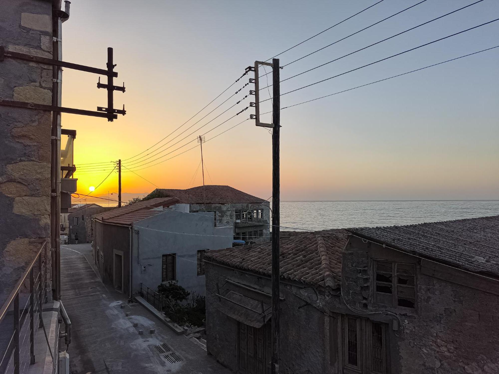 Charming Old Tannery House With Spacious Veranda And Stunning Sea View! Chania  Екстер'єр фото