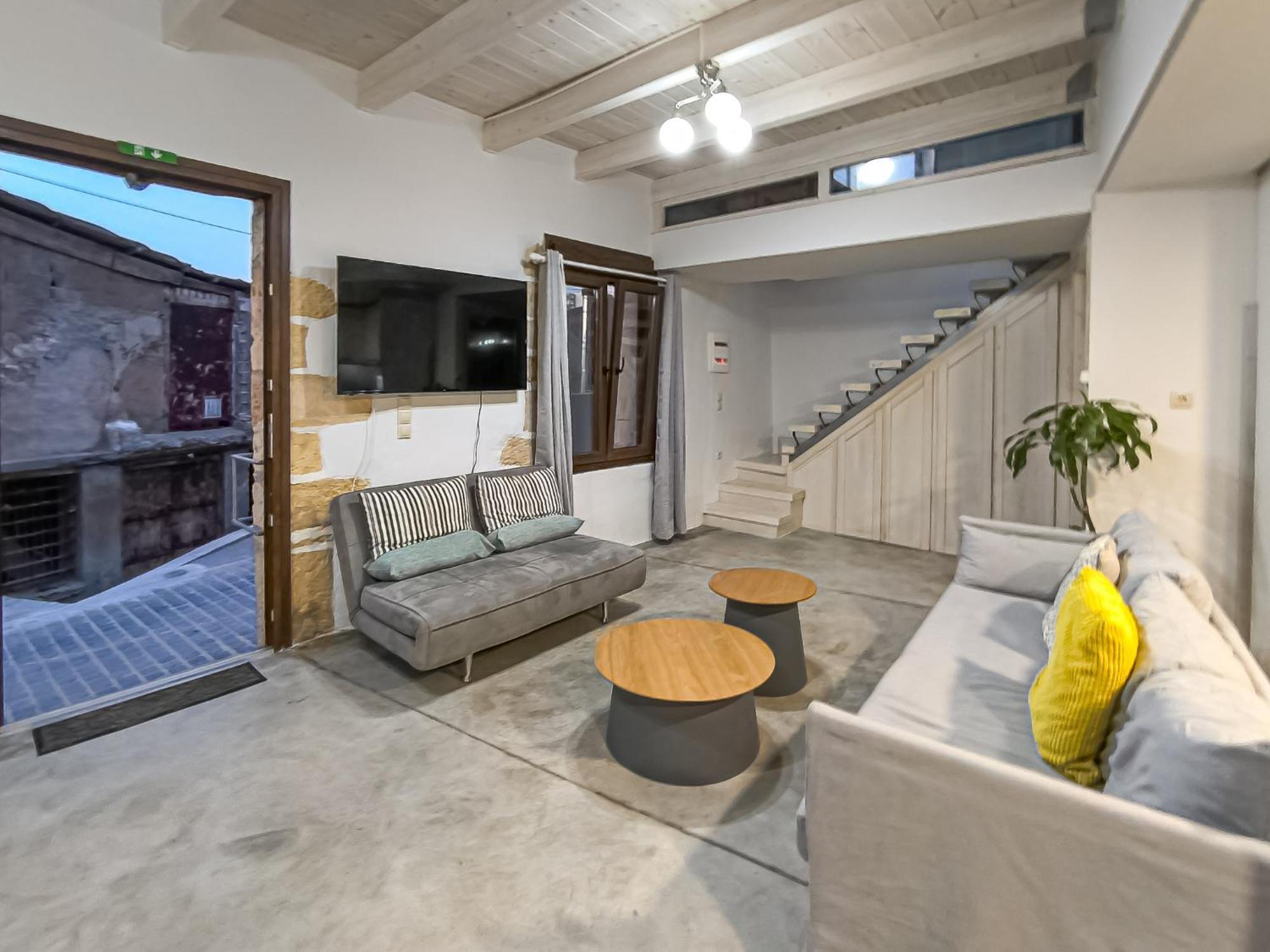 Charming Old Tannery House With Spacious Veranda And Stunning Sea View! Chania  Екстер'єр фото