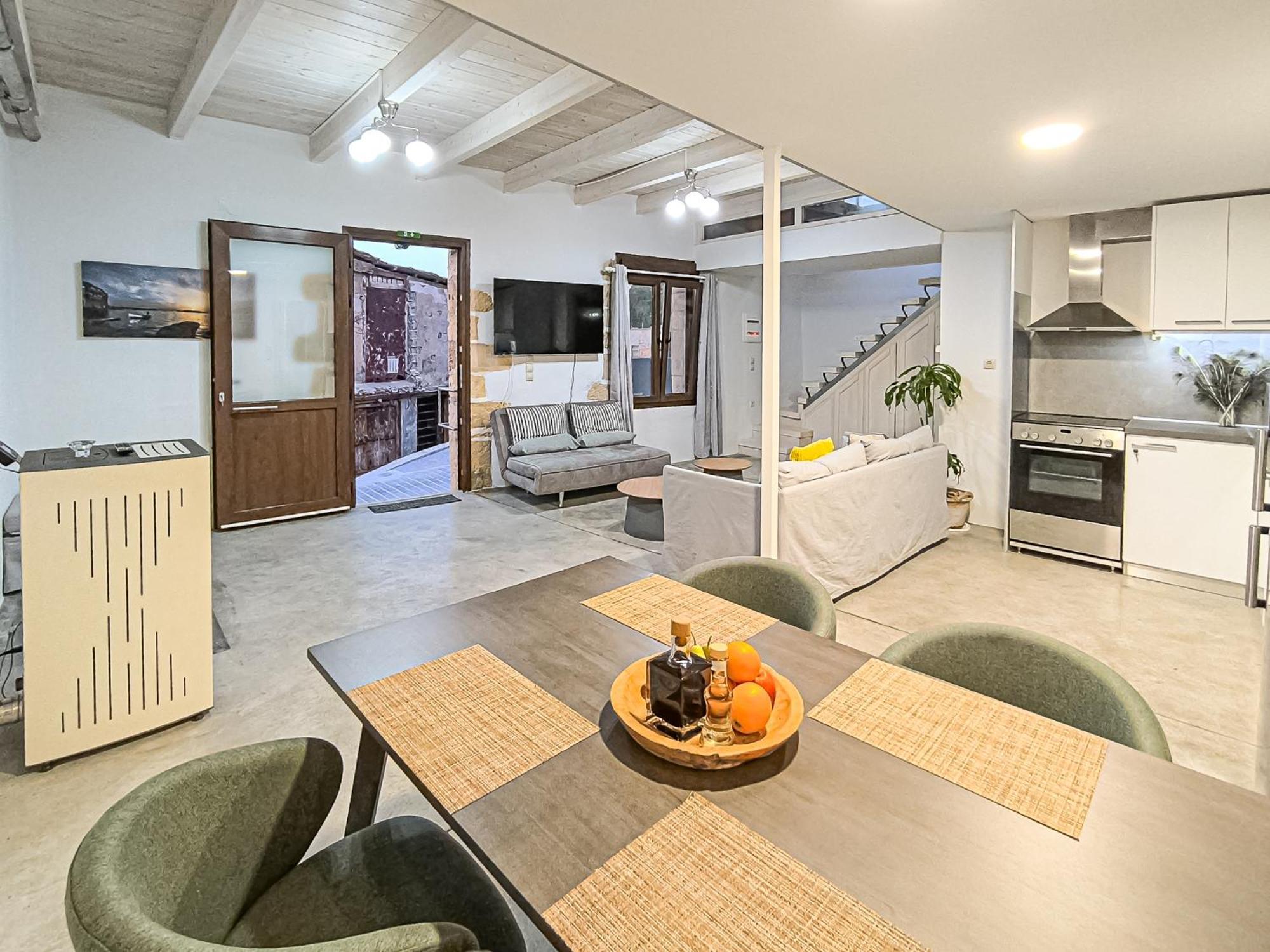 Charming Old Tannery House With Spacious Veranda And Stunning Sea View! Chania  Екстер'єр фото