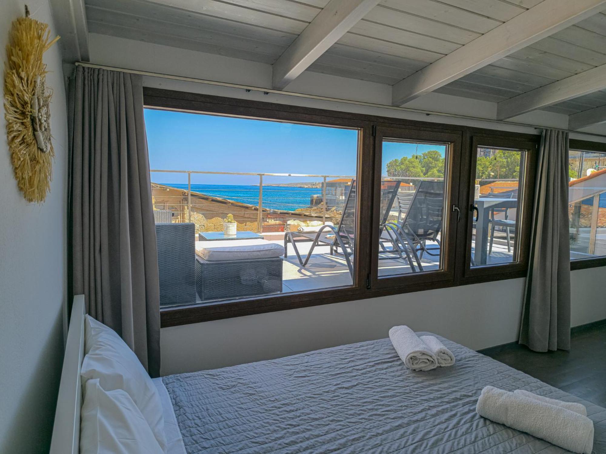Charming Old Tannery House With Spacious Veranda And Stunning Sea View! Chania  Екстер'єр фото