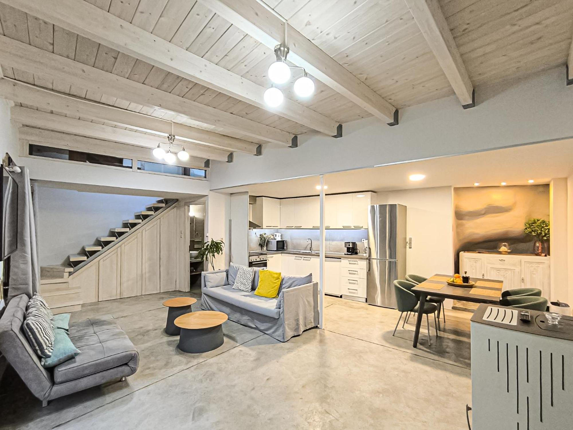 Charming Old Tannery House With Spacious Veranda And Stunning Sea View! Chania  Екстер'єр фото