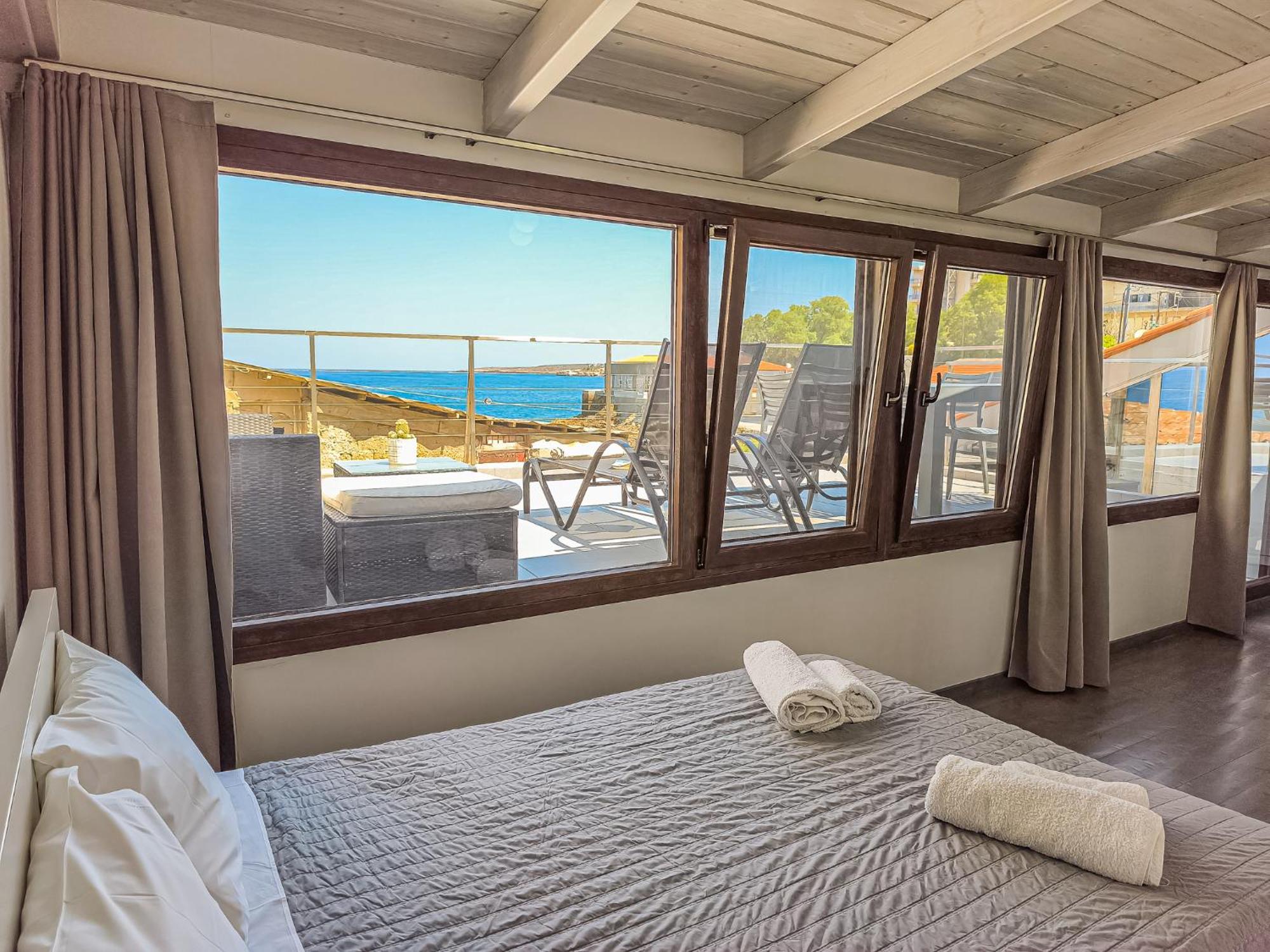 Charming Old Tannery House With Spacious Veranda And Stunning Sea View! Chania  Екстер'єр фото