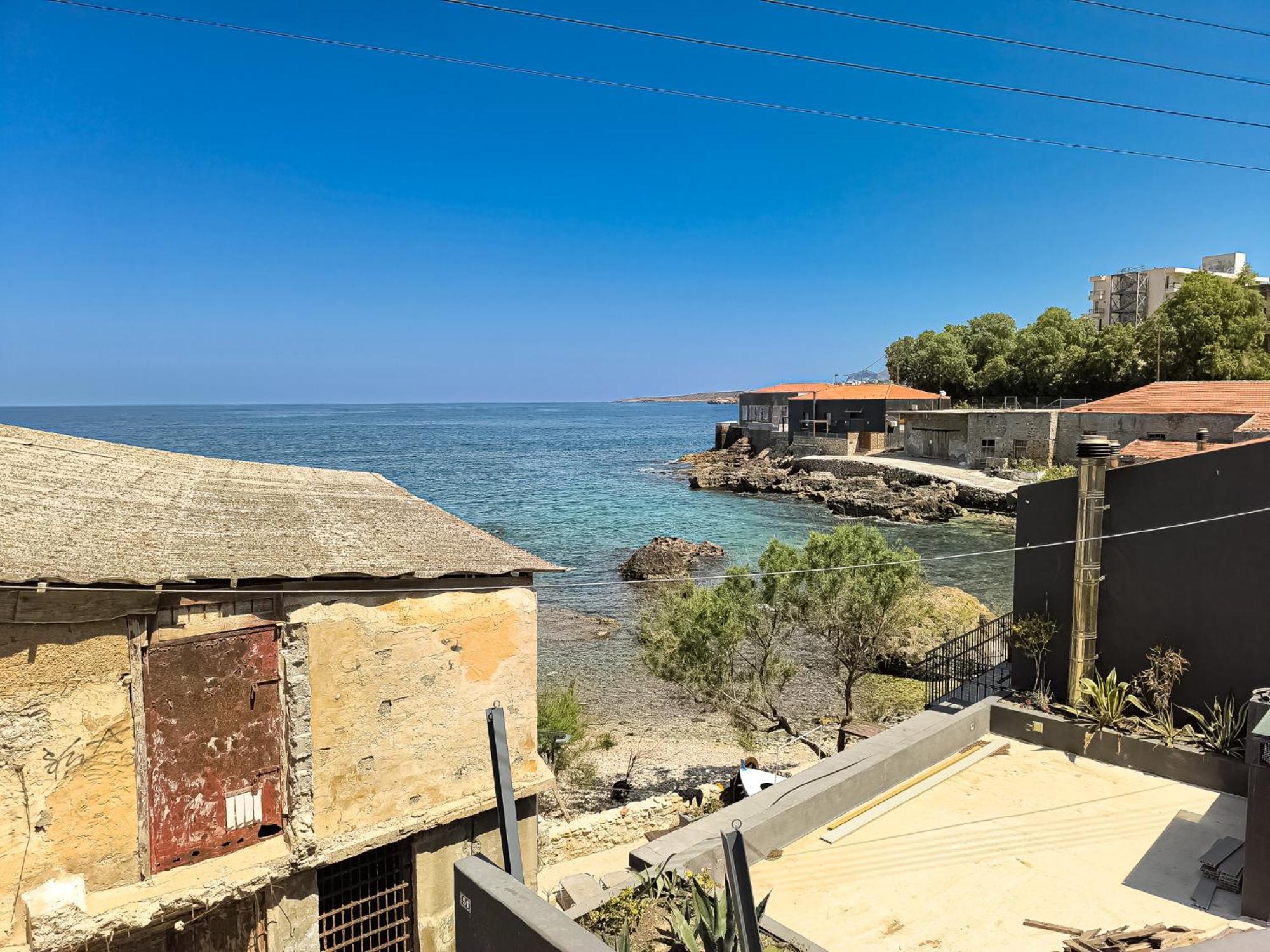 Charming Old Tannery House With Spacious Veranda And Stunning Sea View! Chania  Екстер'єр фото