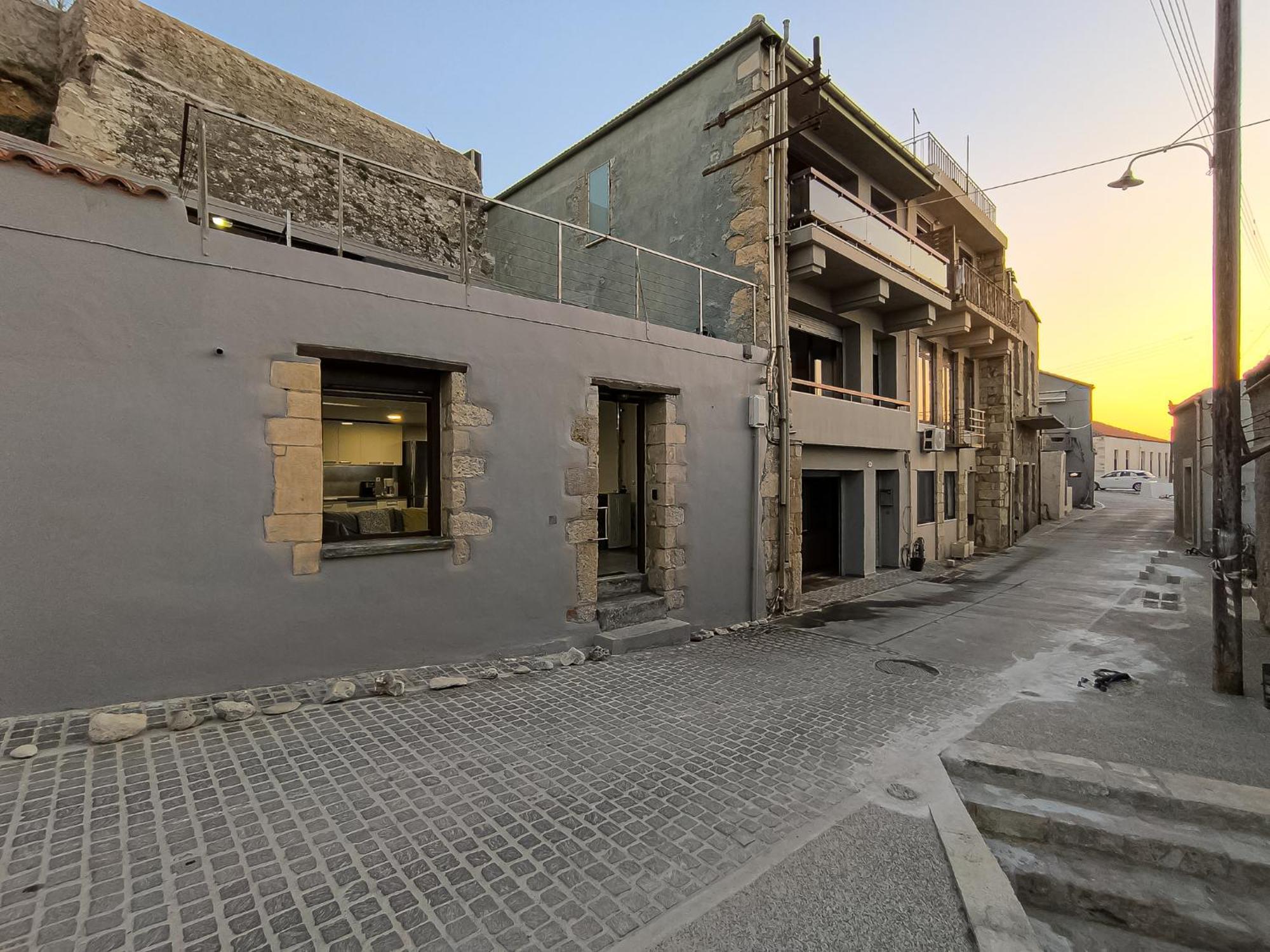 Charming Old Tannery House With Spacious Veranda And Stunning Sea View! Chania  Екстер'єр фото