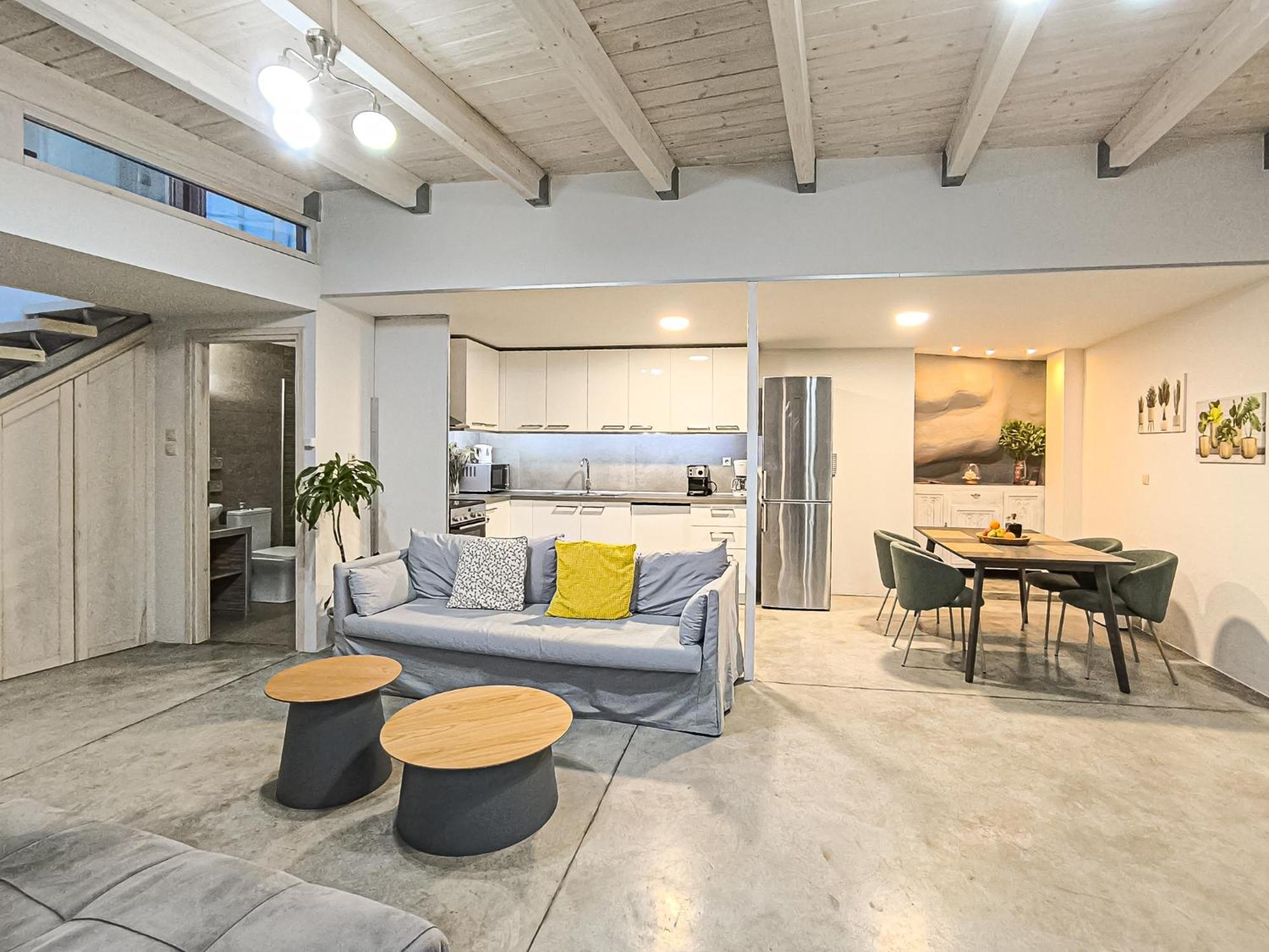 Charming Old Tannery House With Spacious Veranda And Stunning Sea View! Chania  Екстер'єр фото