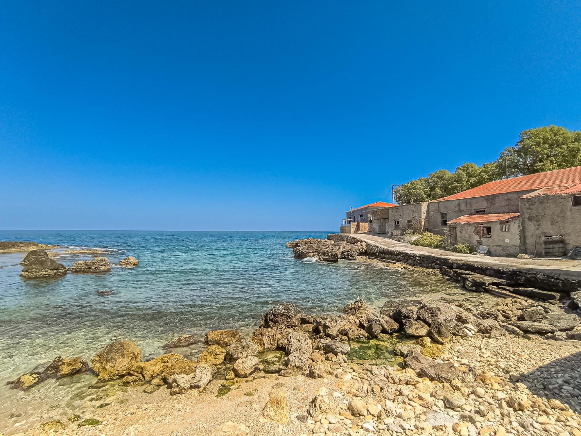 Charming Old Tannery House With Spacious Veranda And Stunning Sea View! Chania  Екстер'єр фото