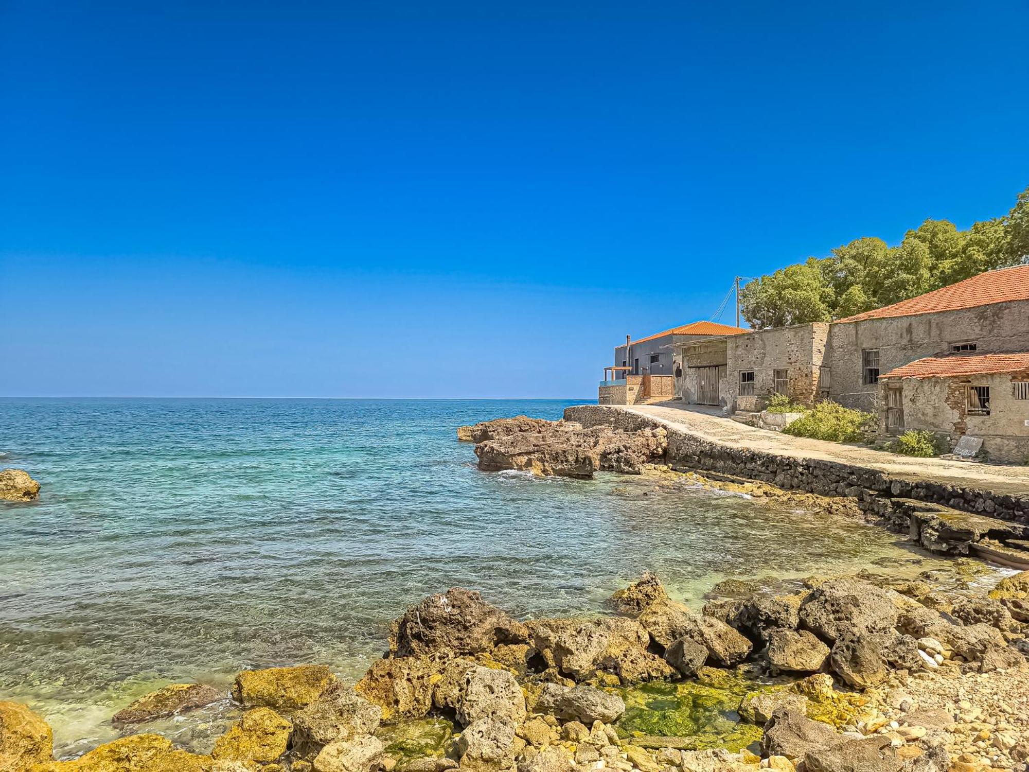 Charming Old Tannery House With Spacious Veranda And Stunning Sea View! Chania  Екстер'єр фото